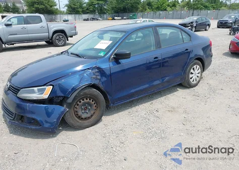 2014 Volkswagen Jetta 2.0L S из США, поврежденный, VIN 3VW2K7AJ8EM238845